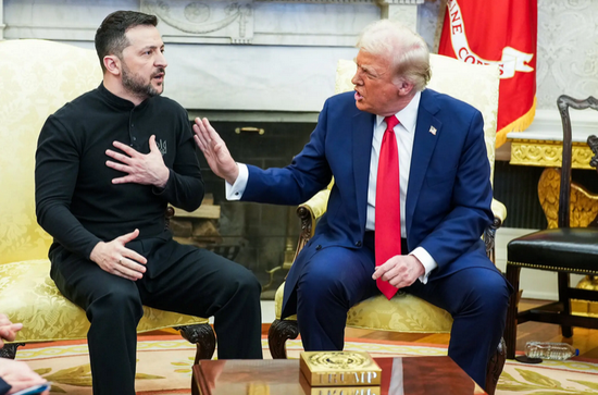 现场视频:美乌总统多次 “激烈争吵”,不欢而散