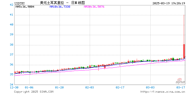土耳其据悉干预外汇市场以支撑里拉汇率