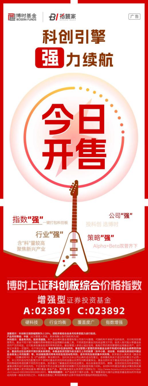 Alpha+Beta双管齐下，博时上证科创板综合价格指数增强重磅发行！