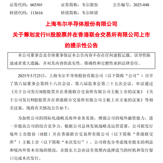 A+H上市进入高潮,吉宏股份暗盘大涨,韦尔股份官宣赴港