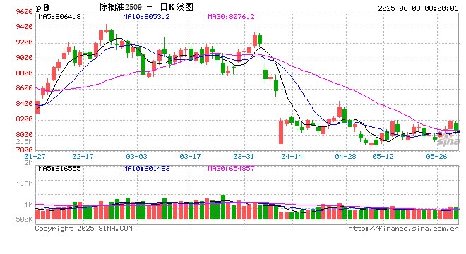 【国富棕榈油研究周报】宏观政策扰动，棕榈油价格震荡加剧 20250603