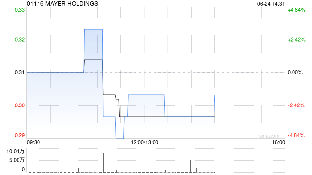 MAYER HOLDINGS:中正天恒获任独立核数师
