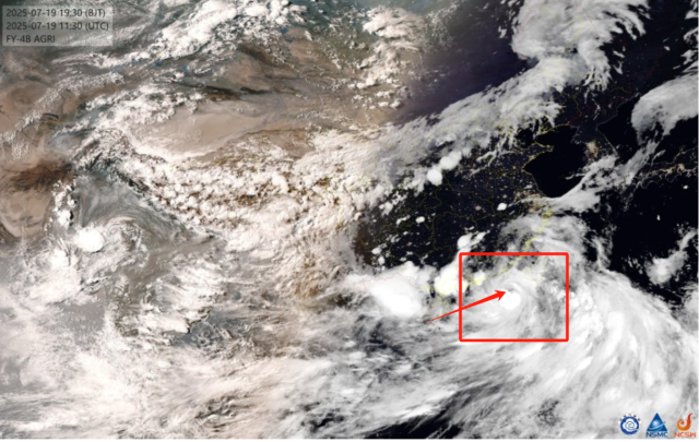 台风眼已开,卫星云图视角看“韦帕”究竟有多强