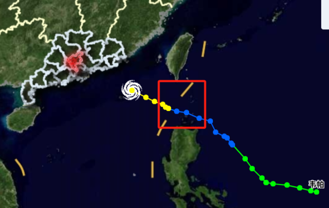 台风眼已开,卫星云图视角看“韦帕”究竟有多强