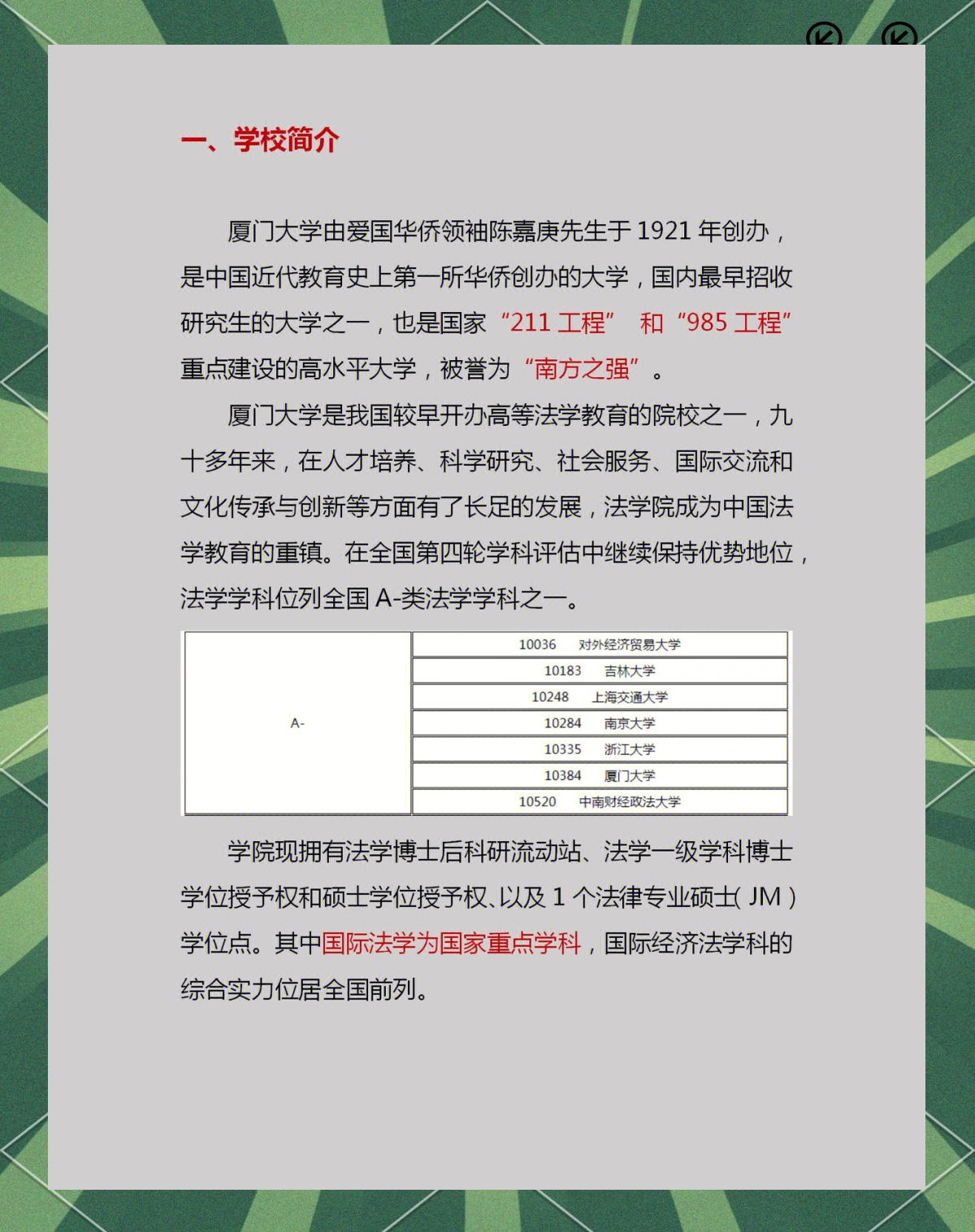 厦门大学毕业后如何考研(厦门大学研究生毕业生就业) 厦门大学毕业后如何考研(厦门大学研究生毕业生就业)