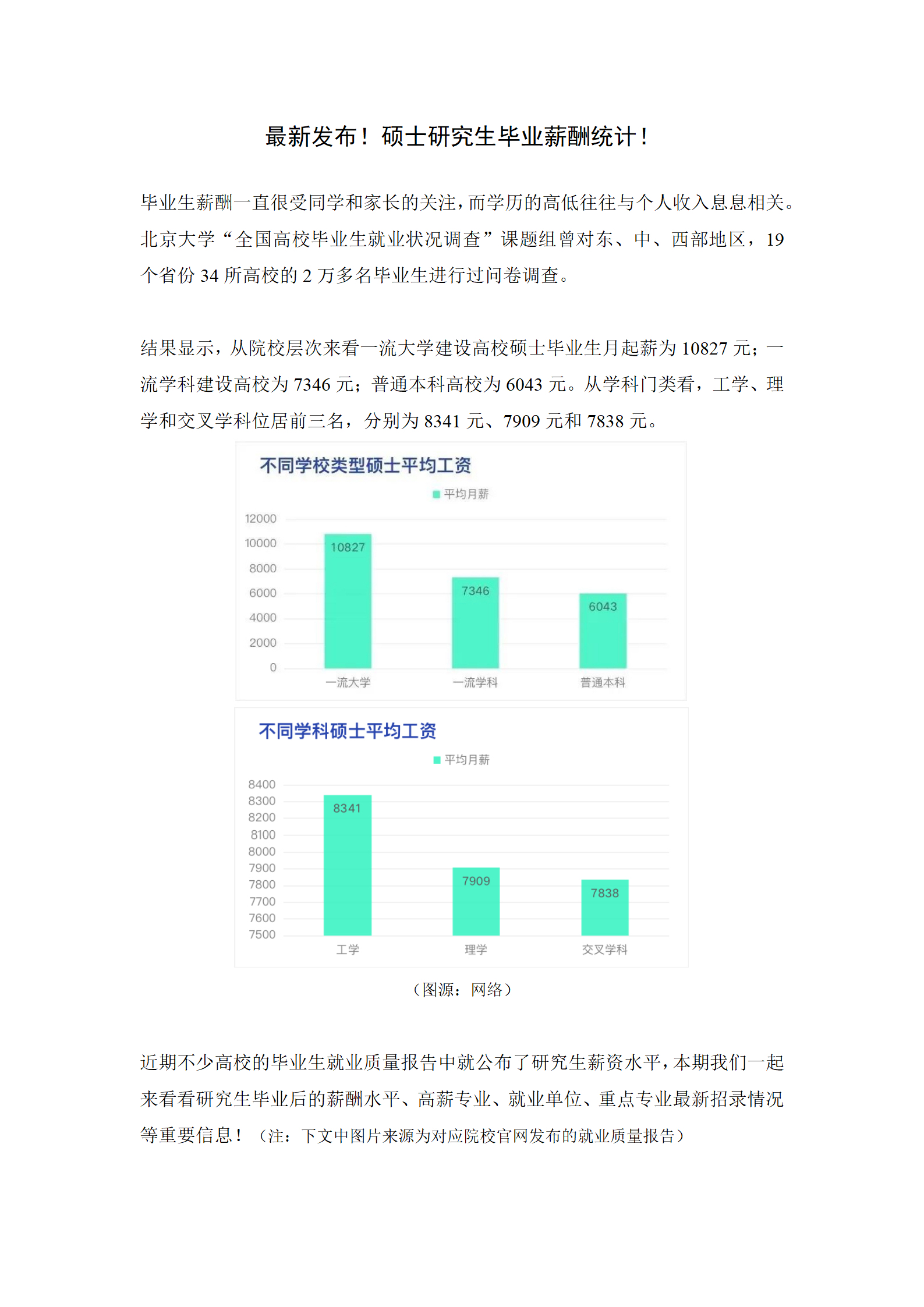 大学毕业后工作平均工资(现在大学生毕业以后的平均工资) 大学毕业后工作平均工资(现在大学生毕业以后的平均工资)