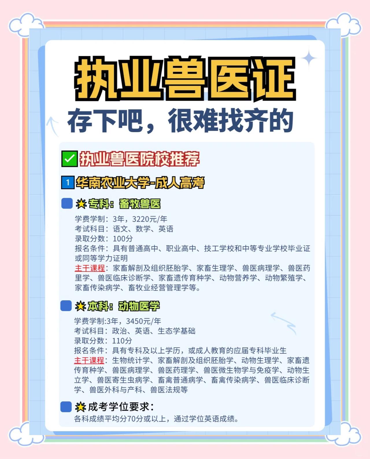 畜牧兽医毕业后发什么证(畜牧兽医毕业后发什么证书) 畜牧兽医毕业后发什么证(畜牧兽医毕业后发什么证书)