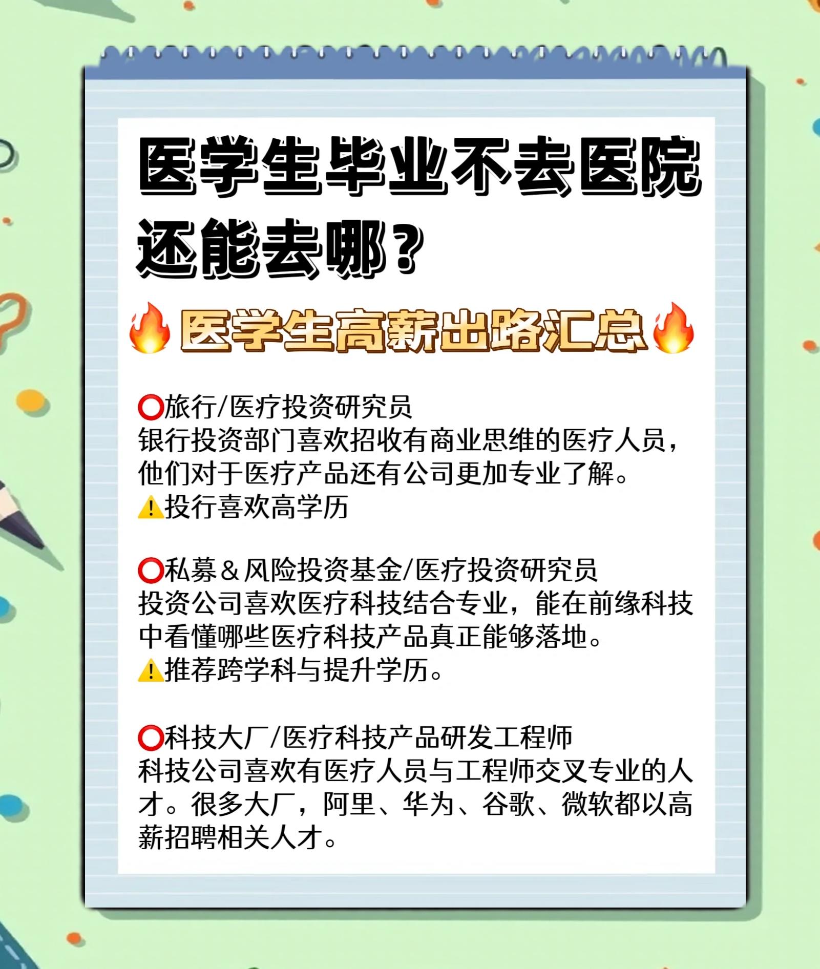 医学院毕业后能干啥(医学院毕业后能干啥呢)