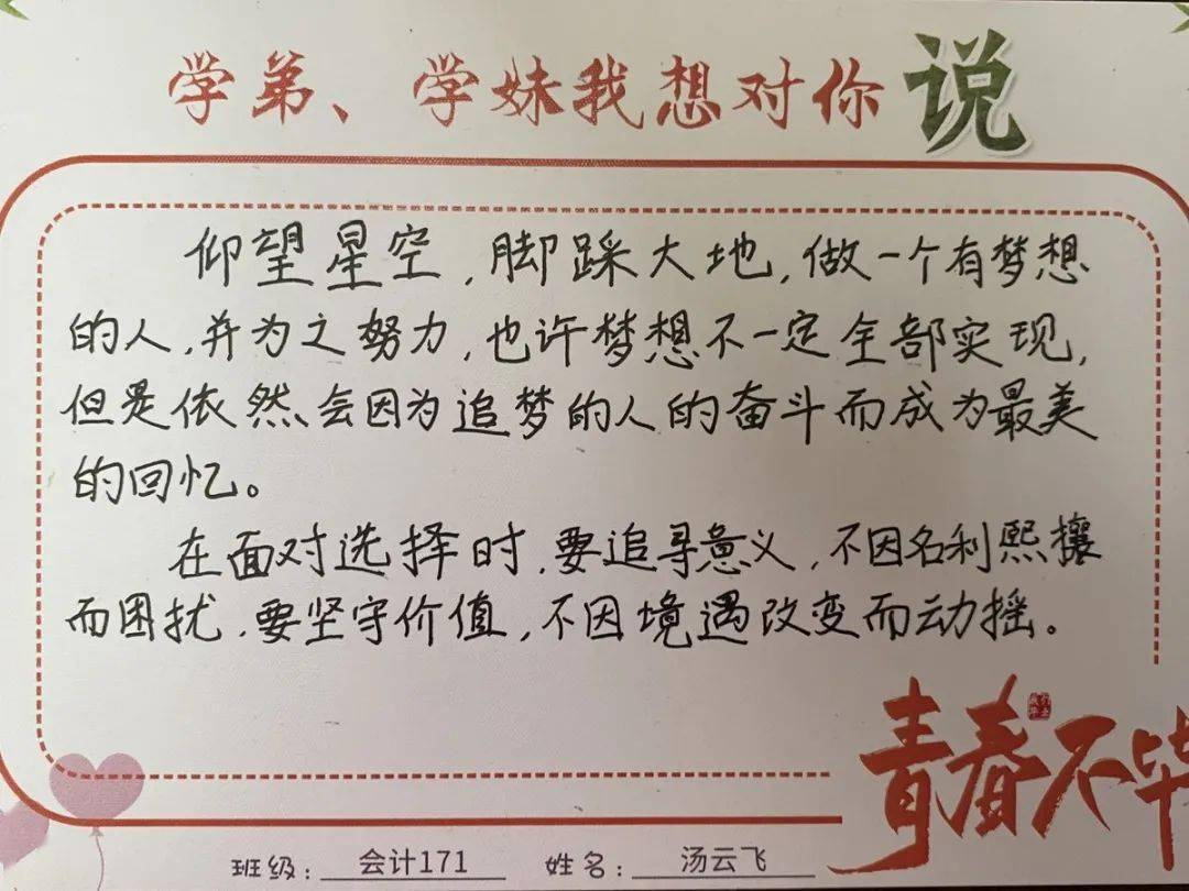 大学毕业后想对自己说什么(大学毕业时想对现在的自己说)
