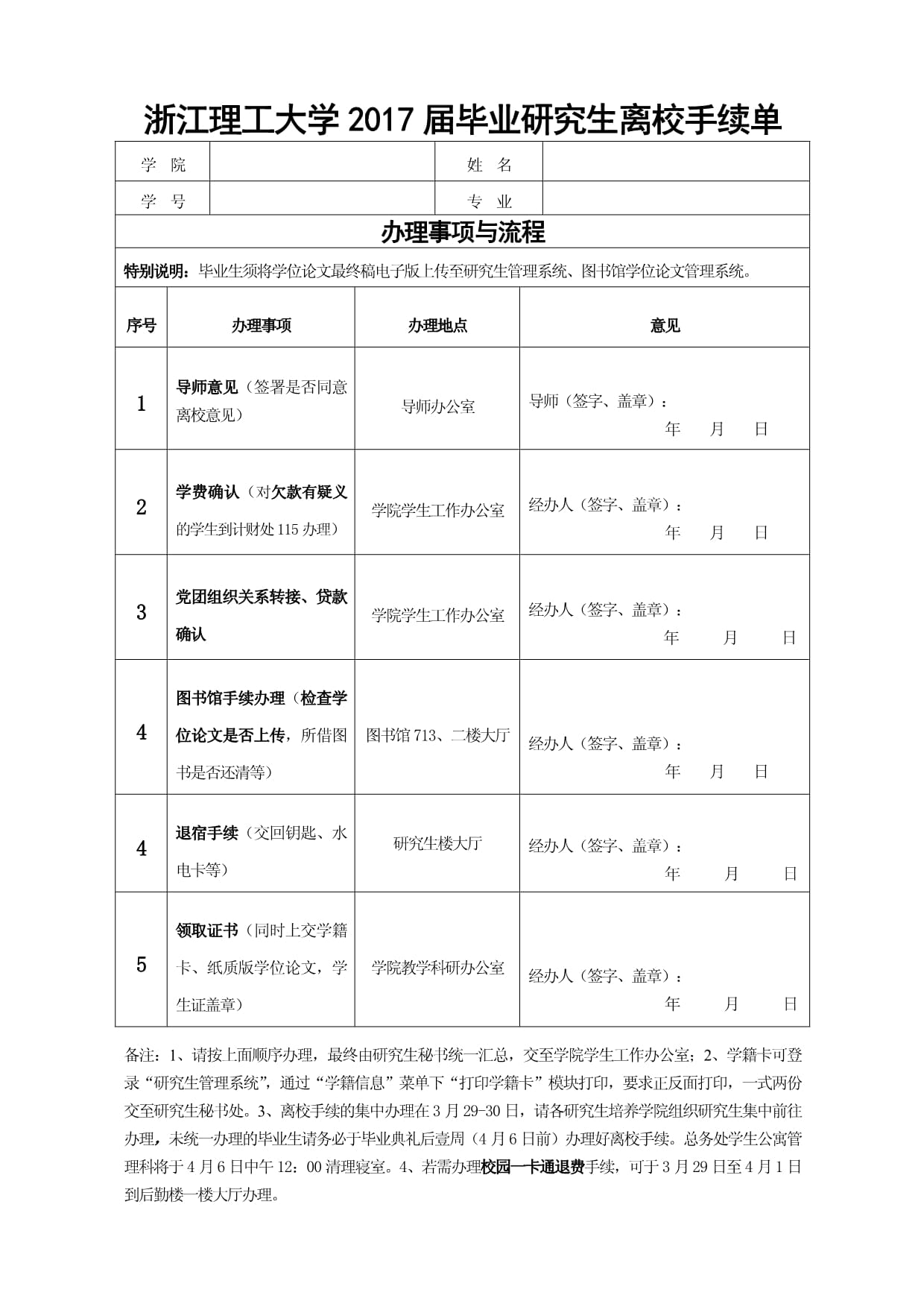 大学毕业后离校手续都有啥(大学毕业后离校手续都有啥证明)
