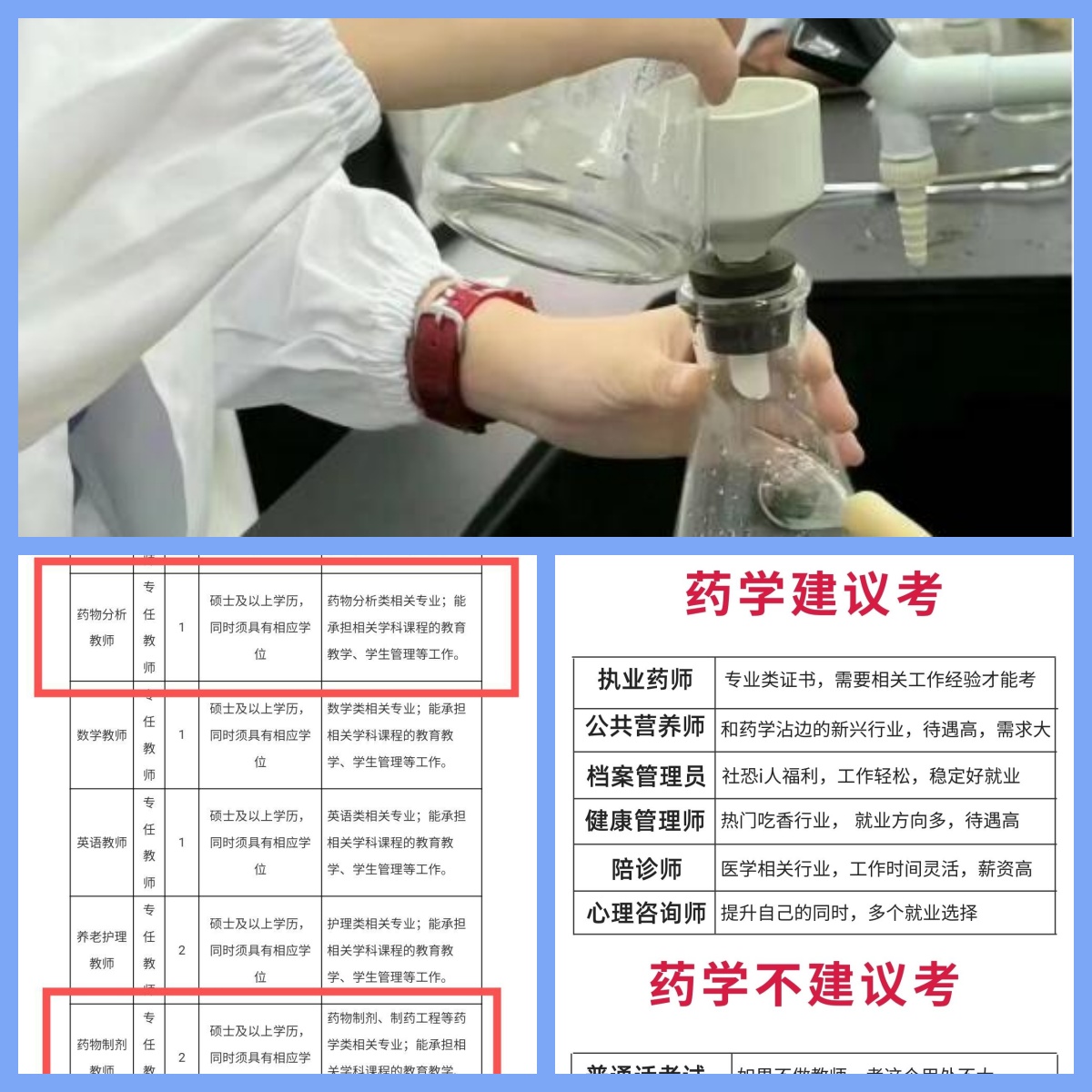 药学毕业后找什么工作(药学专业毕业以后可以做什么岗位?)
