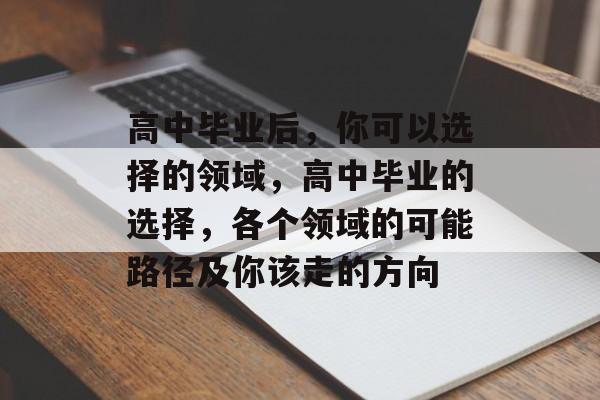 高中毕业后,你可以选择的领域,高中毕业的选择,各个领域的可能路径及你该走的方向 高中毕业后,你可以选择的领域,高中毕业的选择,各个领域的可能路径及你该走的方向
