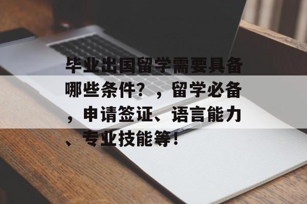 毕业出国留学需要具备哪些条件？，留学必备，申请签证、语言能力、专业技能等！