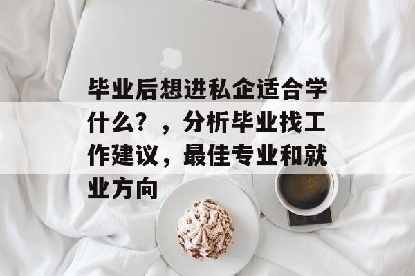 毕业后想进私企适合学什么?,分析毕业找工作建议,最佳专业和就业方向 毕业后想进私企适合学什么?,分析毕业找工作建议,最佳专业和就业方向