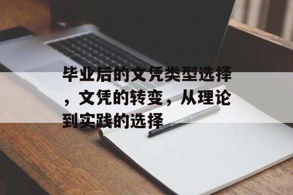 毕业后的文凭类型选择，文凭的转变，从理论到实践的选择