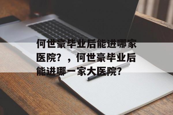 何世豪毕业后能进哪家医院？，何世豪毕业后能进哪一家大医院？