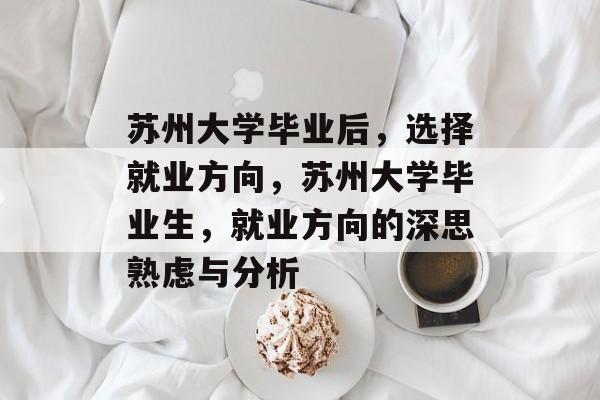 苏州大学毕业后，选择就业方向，苏州大学毕业生，就业方向的深思熟虑与分析