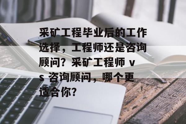 采矿工程毕业后的工作选择，工程师还是咨询顾问？采矿工程师 vs 咨询顾问，哪个更适合你？