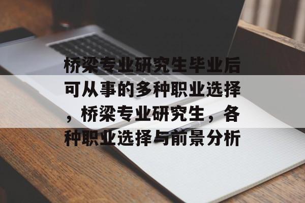 桥梁专业研究生毕业后可从事的多种职业选择，桥梁专业研究生，各种职业选择与前景分析