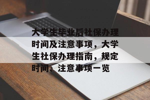 大学生毕业后社保办理时间及注意事项，大学生社保办理指南，规定时间、注意事项一览