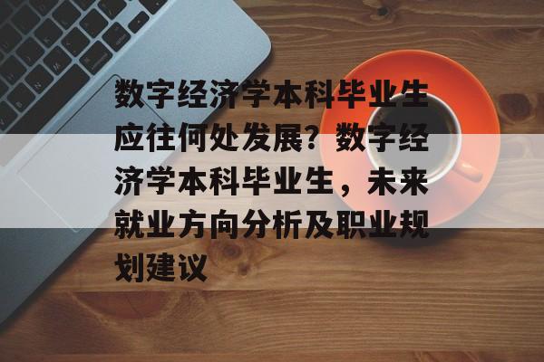数字经济学本科毕业生应往何处发展？数字经济学本科毕业生，未来就业方向分析及职业规划建议