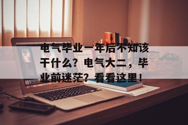 电气毕业一年后不知该干什么？电气大二，毕业前迷茫？看看这里！
