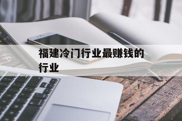 福建冷门行业最赚钱的行业